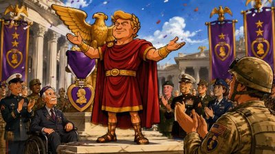 Trumpius Caesar and the Purple Order of the Unconquered